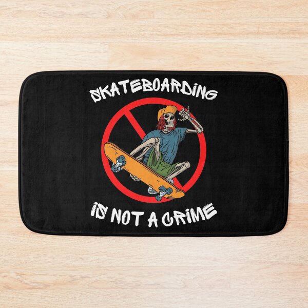 Item preview, Skateboarding is not a crime designed and sold by to-esu.