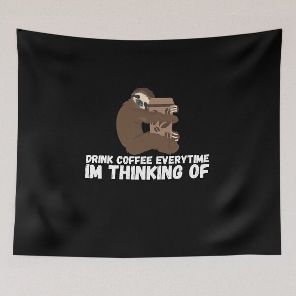 Item preview, drink coffee everytime im thinking of designed and sold by Nicet-shirt1.