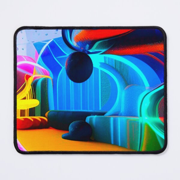 Item preview, Abstract 3D art. Colorful magical landscape designed and sold by Neo-Expression.
