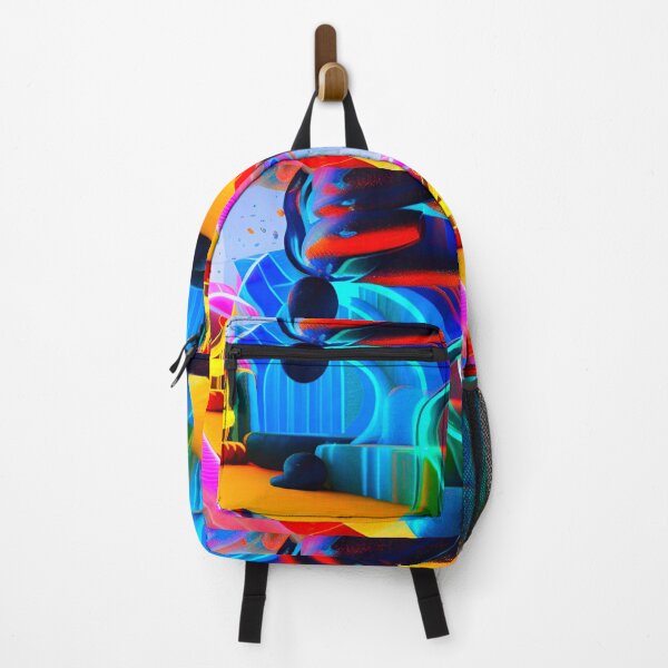 Item preview, Abstract 3D art. Colorful magical landscape designed and sold by Neo-Expression.
