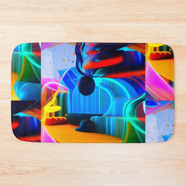 Item preview, Abstract 3D art. Colorful magical landscape designed and sold by Neo-Expression.