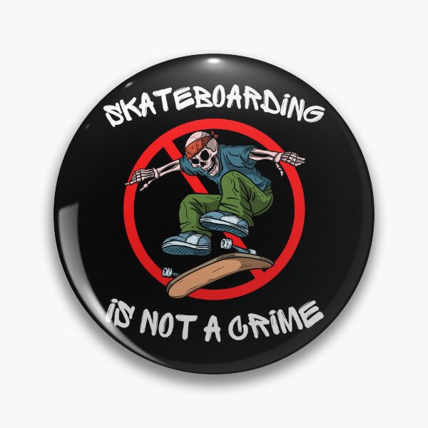 Item preview, Skateboarding is not a crime designed and sold by to-esu.