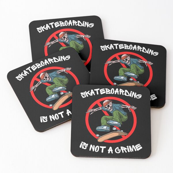 Item preview, Skateboarding is not a crime designed and sold by to-esu.