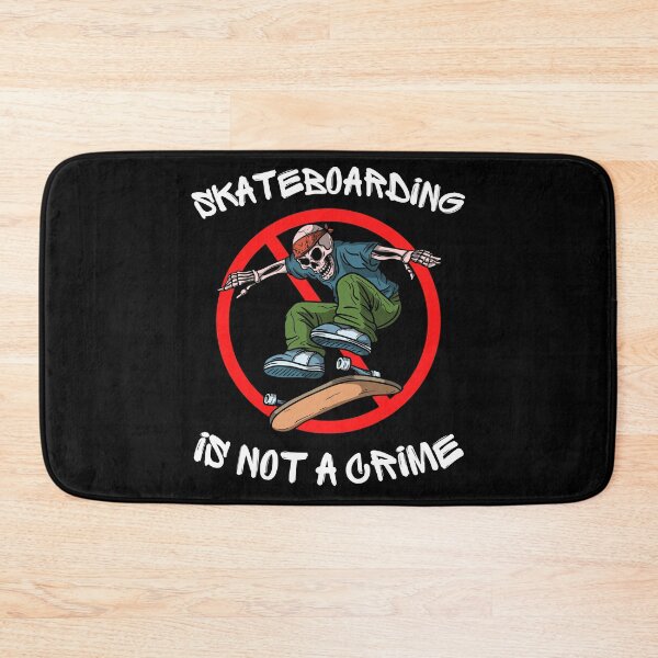 Item preview, Skateboarding is not a crime designed and sold by to-esu.