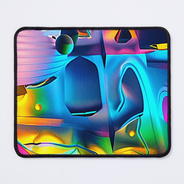 Item preview, Abstract 3D art. Colorful magical landscape designed and sold by Neo-Expression.