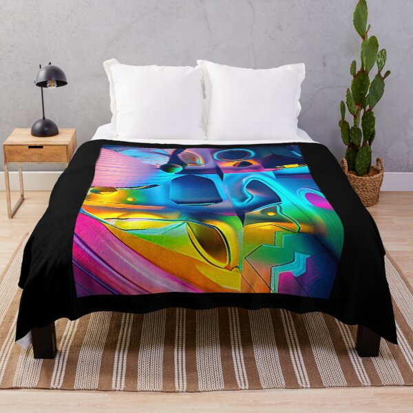 Item preview, Abstract 3D art. Colorful magical landscape designed and sold by Neo-Expression.
