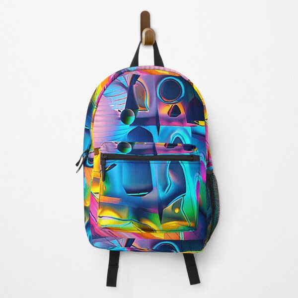 Item preview, Abstract 3D art. Colorful magical landscape designed and sold by Neo-Expression.