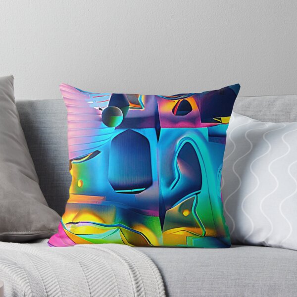 Item preview, Abstract 3D art. Colorful magical landscape designed and sold by Neo-Expression.