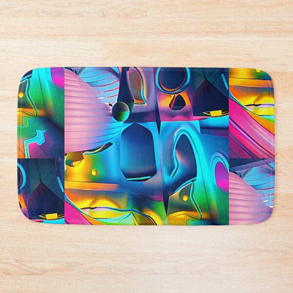 Item preview, Abstract 3D art. Colorful magical landscape designed and sold by Neo-Expression.