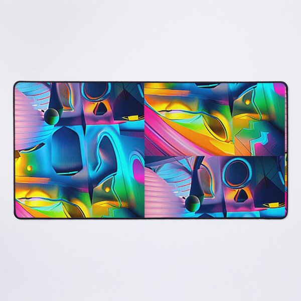 Item preview, Abstract 3D art. Colorful magical landscape designed and sold by Neo-Expression.