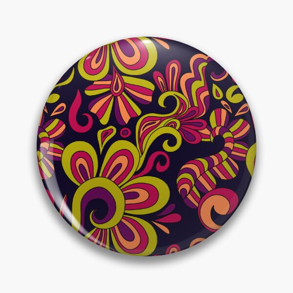Item preview, Colorful Daisy Floral Pattern designed and sold by patternologyy.