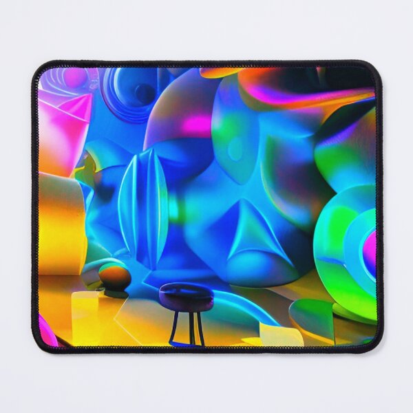 Item preview, Abstract 3D art. Colorful magical landscape designed and sold by Neo-Expression.