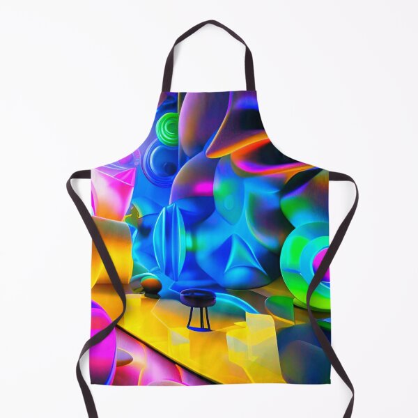Item preview, Abstract 3D art. Colorful magical landscape designed and sold by Neo-Expression.