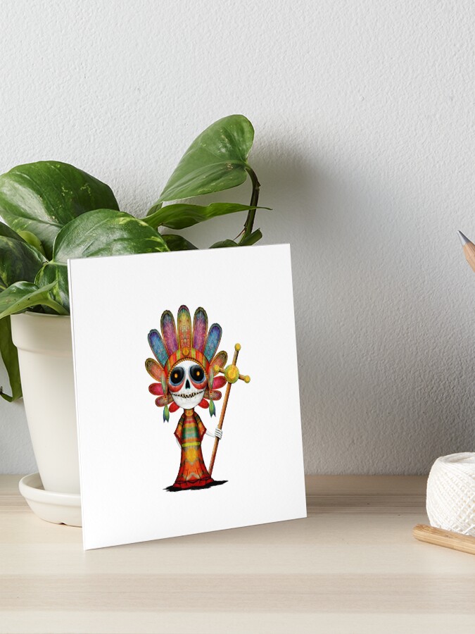 Thumbnail 1 of 2, Art Board Print, Shaman designed and sold by shawshoni.
