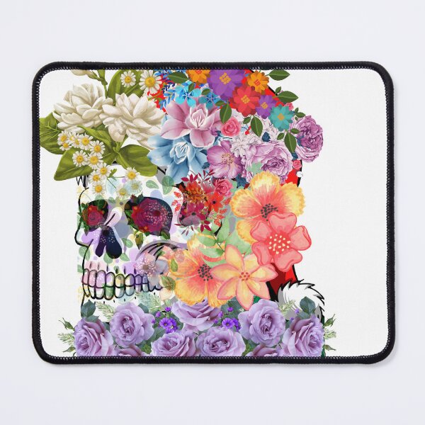 Item preview, Floral Skull Flowers | Sugar Skull Boho Tattoo Art designed and sold by RBToper.