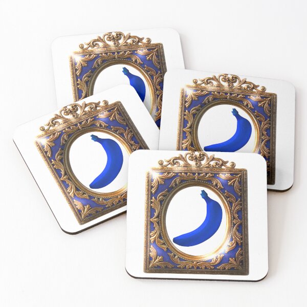 Item preview, Blue banana artwork  designed and sold by Anas Xenophon.