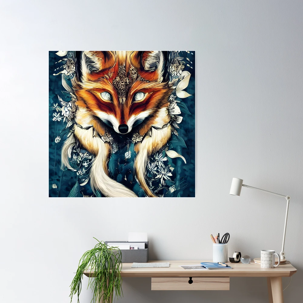 Spirit Animal Fox Art Print for Sale by Planetporridge