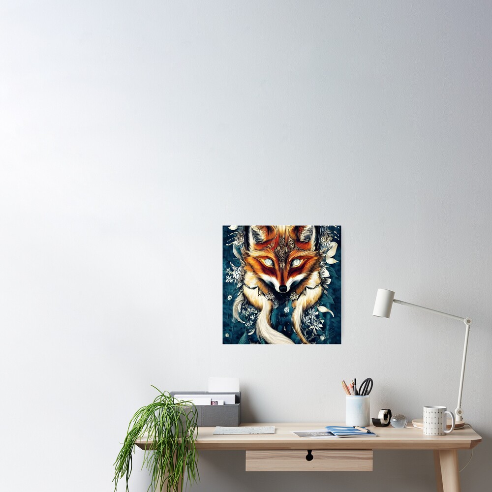 Spirit Animal Fox Art Print for Sale by Planetporridge