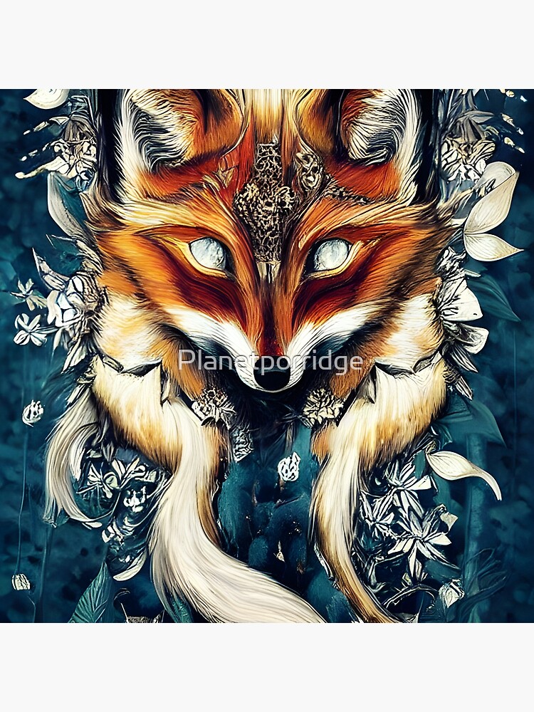 Spirit Animal Fox Art Print for Sale by Planetporridge