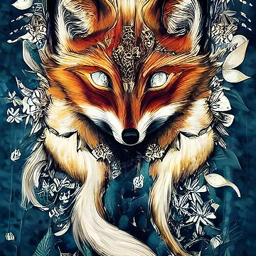 Spirit Animal Fox Art Print for Sale by Planetporridge