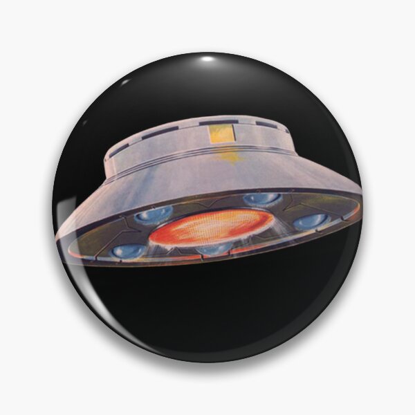 Item preview, Flying Saucer UFO - Vintage Art designed and sold by RetroTeeStudio.