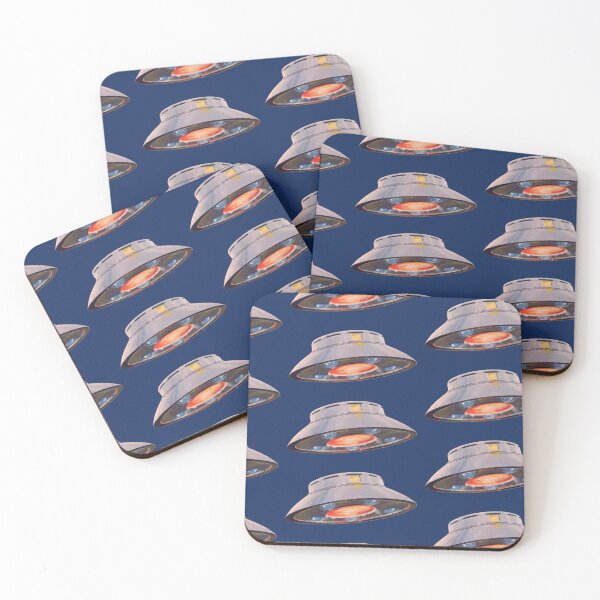 Item preview, Flying Saucer UFO - Vintage Art designed and sold by RetroTeeStudio.