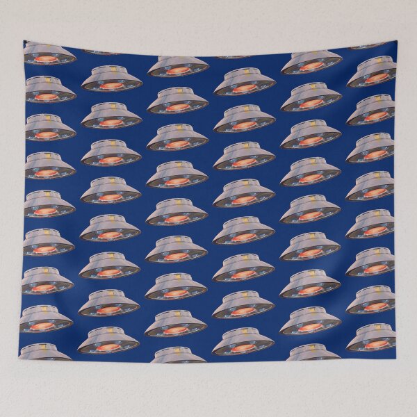 Item preview, Flying Saucer UFO - Vintage Art designed and sold by RetroTeeStudio.
