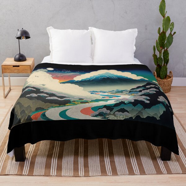 Item preview, Landscape Painting, ukiyo-e art style designed and sold by ParadiseSlice.