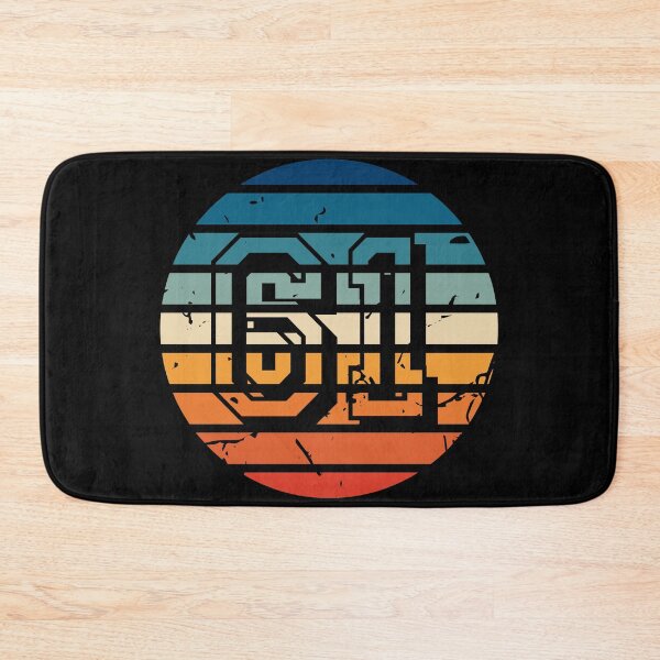 Item preview, Number 61 Vintage Retro Sport Sunset Birthday Squad Racing Numbers designed and sold by 27th-Tee.