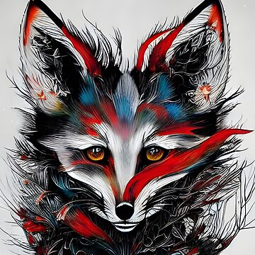 Spirit Animal Fox Art Print for Sale by Planetporridge