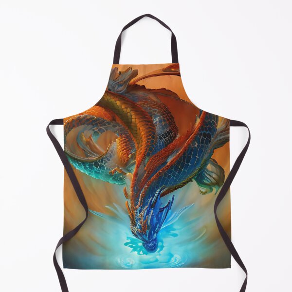 Item preview, subsurface scattering, white, koi, dragon deity with koi armor designed and sold by DrawItOnce.