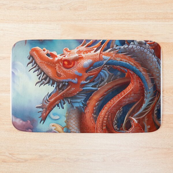 Item preview, subsurface scattering, white, koi, dragon deity with koi armor designed and sold by DrawItOnce.