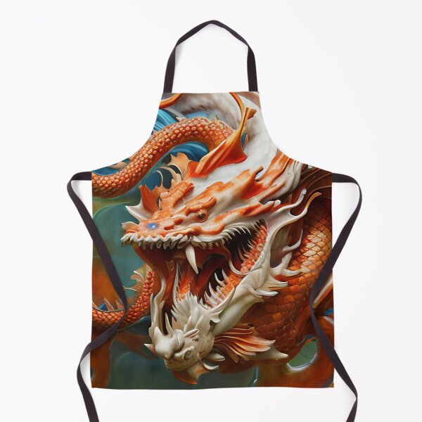 Item preview, subsurface scattering, white, koi, dragon deity with koi armor designed and sold by DrawItOnce.
