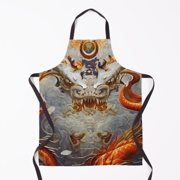 Item preview, subsurface scattering, white, koi, dragon deity with koi armor designed and sold by DrawItOnce.