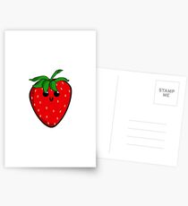 Cute Strawberry Postcards