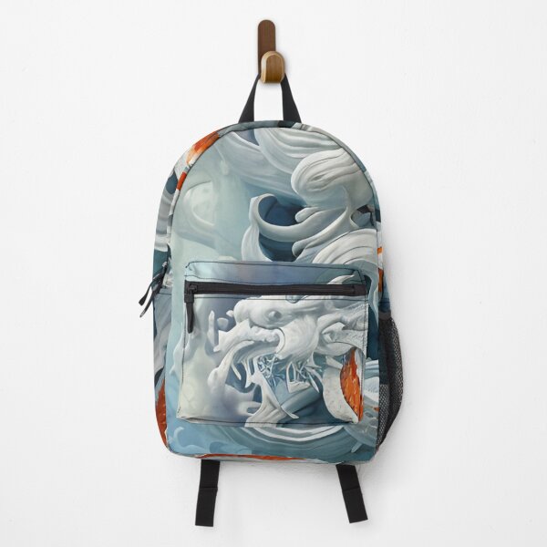 Artikelvorschau, subsurface scattering, white, koi, dragon deity with koi armor entworfen und verkauft von DrawItOnce.