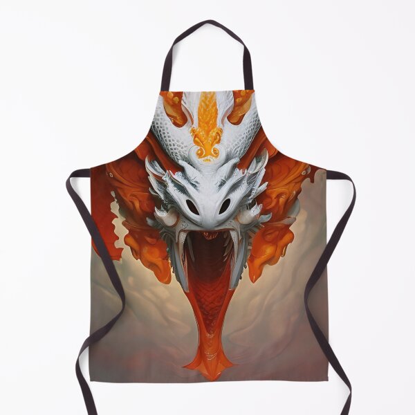 Item preview, subsurface scattering, white, koi, dragon deity with koi armor designed and sold by DrawItOnce.