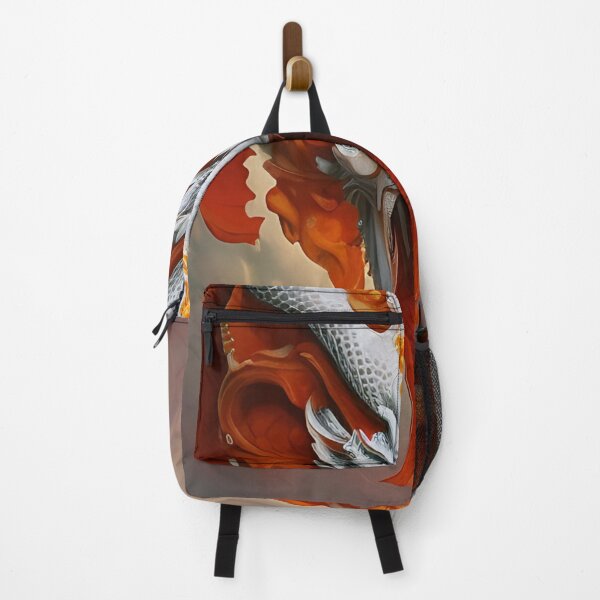 Item preview, subsurface scattering, white, koi, dragon deity with koi armor designed and sold by DrawItOnce.