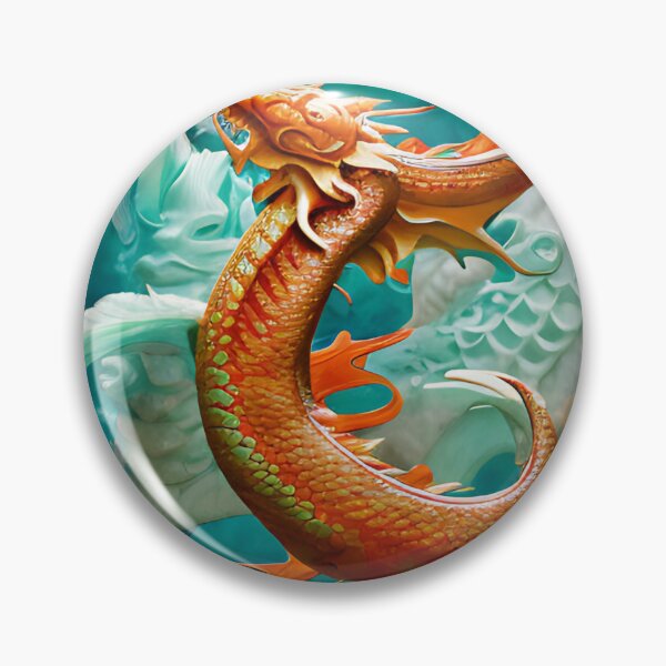 Item preview, subsurface scattering, white, koi, dragon deity with koi armor designed and sold by DrawItOnce.