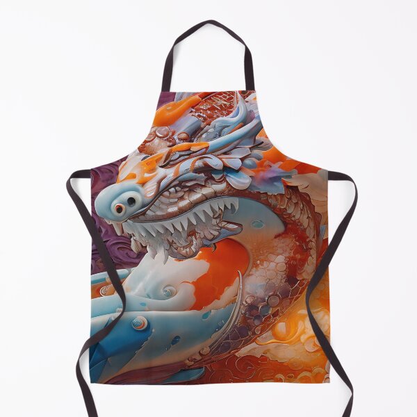 Item preview, subsurface scattering, white, koi, dragon deity with koi armor designed and sold by DrawItOnce.