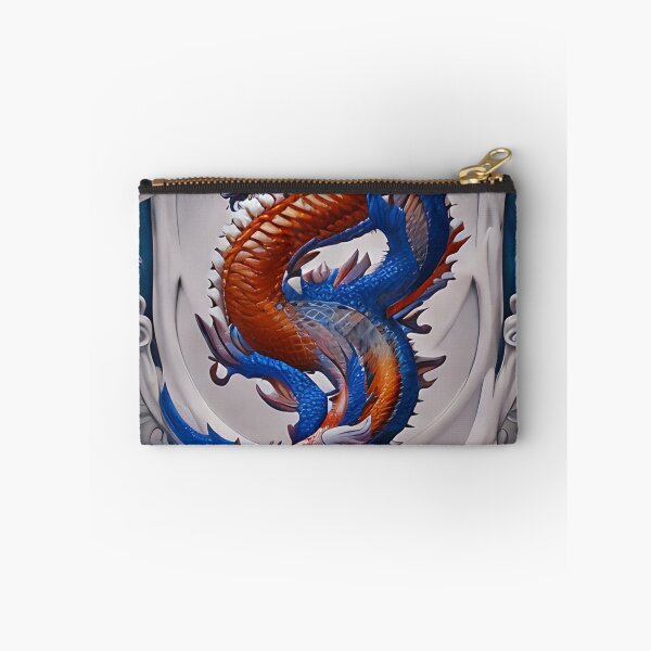 Item preview, subsurface scattering, white, koi, dragon deity with koi armor designed and sold by DrawItOnce.