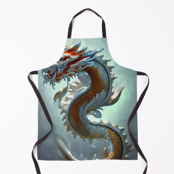 Item preview, subsurface scattering, white, koi, dragon deity with koi armor designed and sold by DrawItOnce.