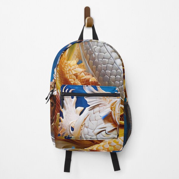 Artikelvorschau, subsurface scattering, white, koi, dragon deity with koi armor entworfen und verkauft von DrawItOnce.