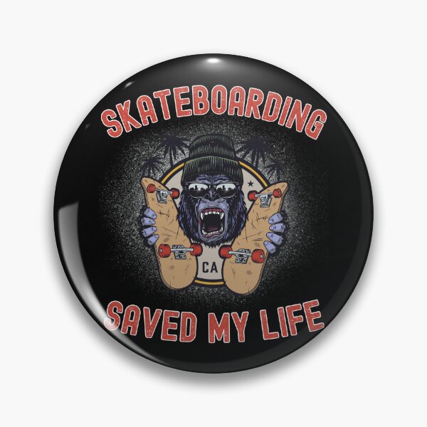 Item preview, Skateboarding Saved My Life designed and sold by to-esu.