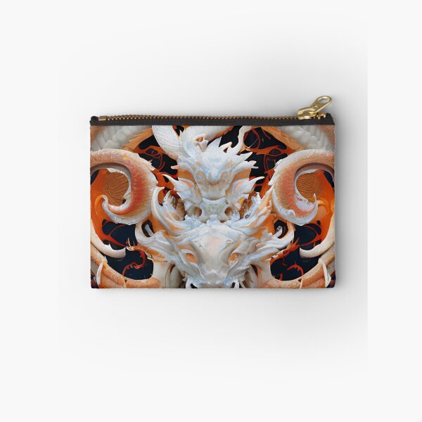 Item preview, subsurface scattering, white, koi, dragon deity with koi armor designed and sold by DrawItOnce.