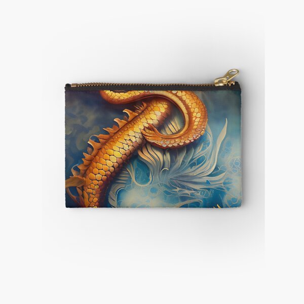 Item preview, subsurface scattering, white, koi, dragon deity with koi armor designed and sold by DrawItOnce.