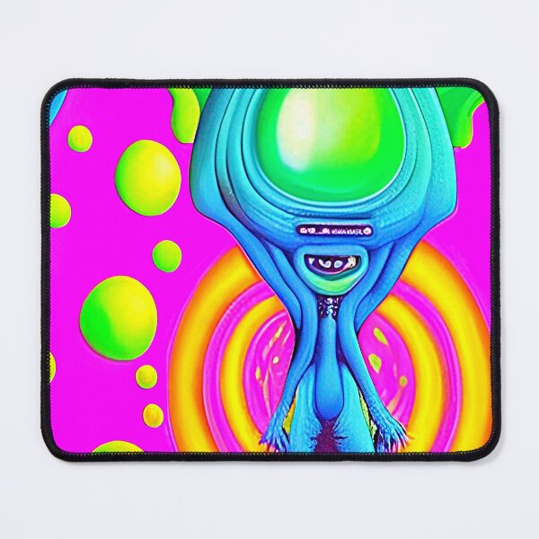 Item preview, Funny alien art. Fun colorful cool alien. designed and sold by Neo-Expression.
