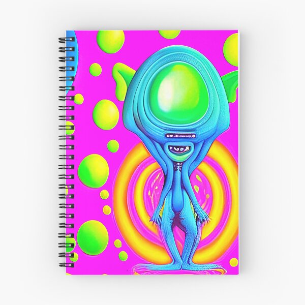 Item preview, Funny alien art. Fun colorful cool alien. designed and sold by Neo-Expression.