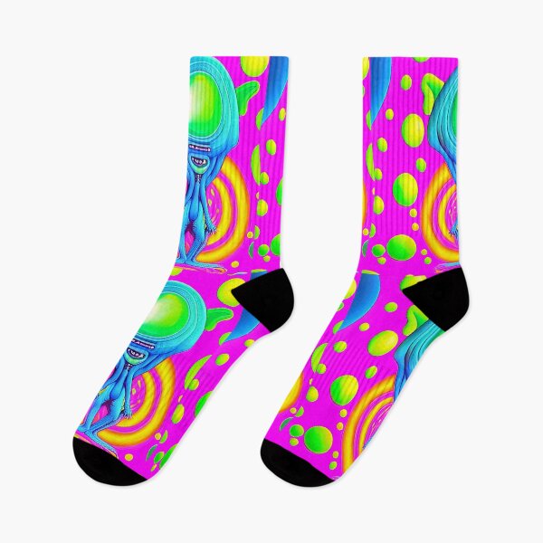 Item preview, Funny alien art. Fun colorful cool alien. designed and sold by Neo-Expression.