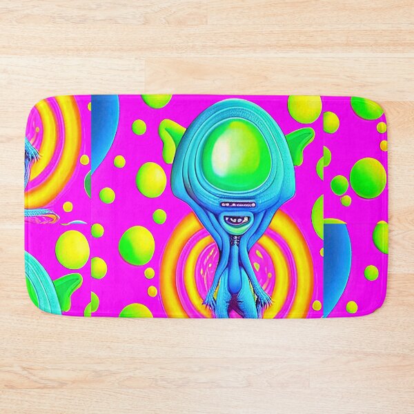 Item preview, Funny alien art. Fun colorful cool alien. designed and sold by Neo-Expression.